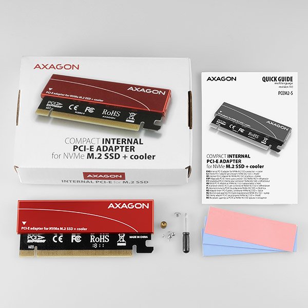 EAN 8595247903983 - Axagon PCEM2-S tarjeta y adaptador de interfaz Interno M.2 imagen 11