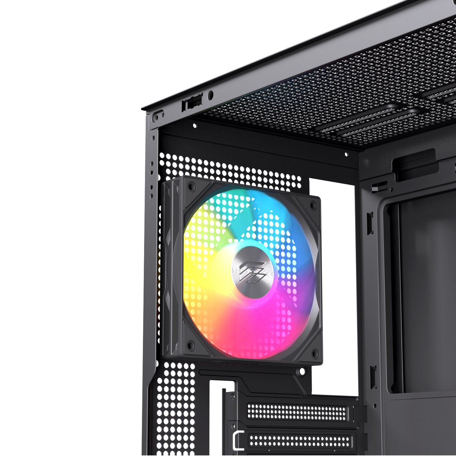 EAN 6977277360141 - Einarex EXCS-PL-600R-B carcasa de ordenador Midi Tower Negro imagen 9