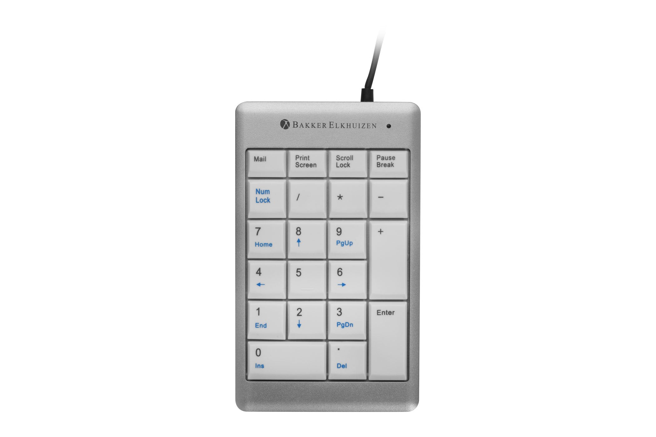 EAN 8719274673613 - BakkerElkhuizen UltraBoard 955 Numeric teclado numérico PC USB Gris claro, Blanco imagen 5