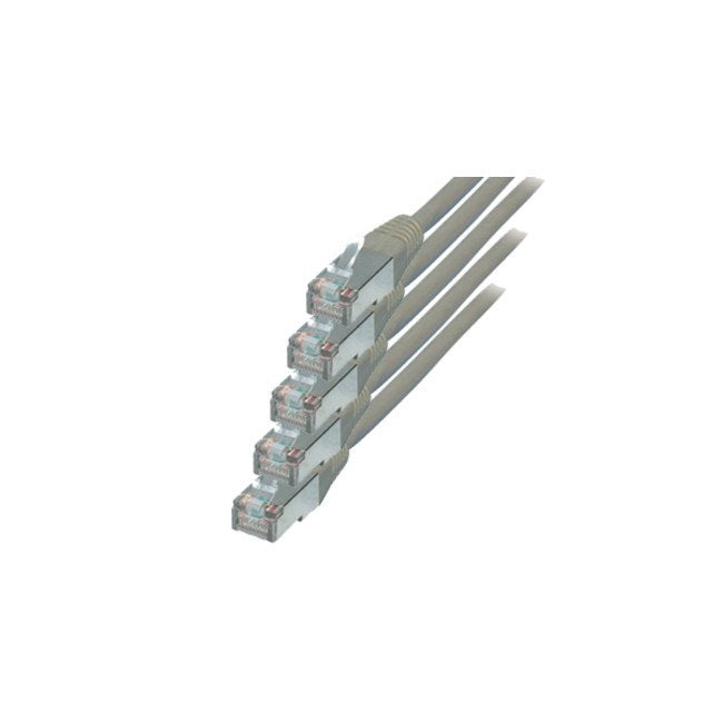 EAN 4017538063342 - S/CONN maximum connectivity cat.6 S/FTP 1 m cable de red Gris Cat6 S/FTP (S-STP) imagen 1
