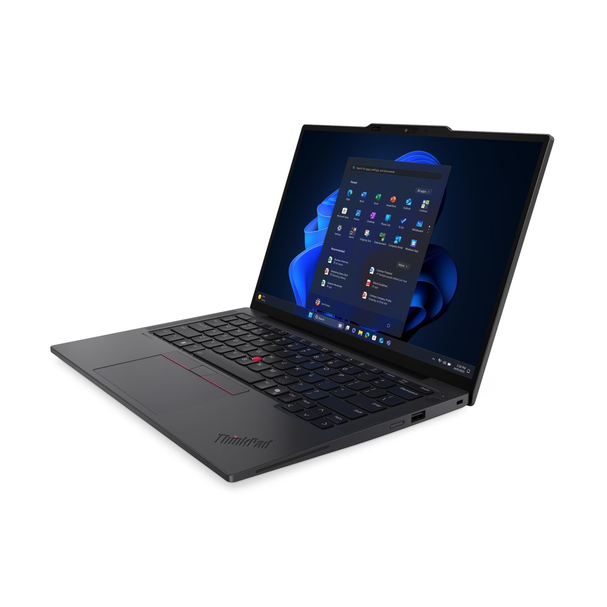 Thinkpad X13 Gen 7 Intel® Core? Ultra 7 355 (Lpe-Cores Up To 3.50ghz 12mb) 13.3" Wuxga Non-Touch W11p64 Sp/Mx/En 32.0gb 1x512gb Ssd M.2 2280 Pcie Gen4 Tlc Opal Intel® Graphics Rw350r-Gl 5g Intel® Wi-Fi 7 Be211 Bt 5.4 No Wired Ethernet Fpr 5
