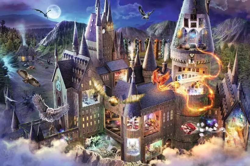 Ravensburger Puzzle Hogwarts Interior 3000 Piezas 17561