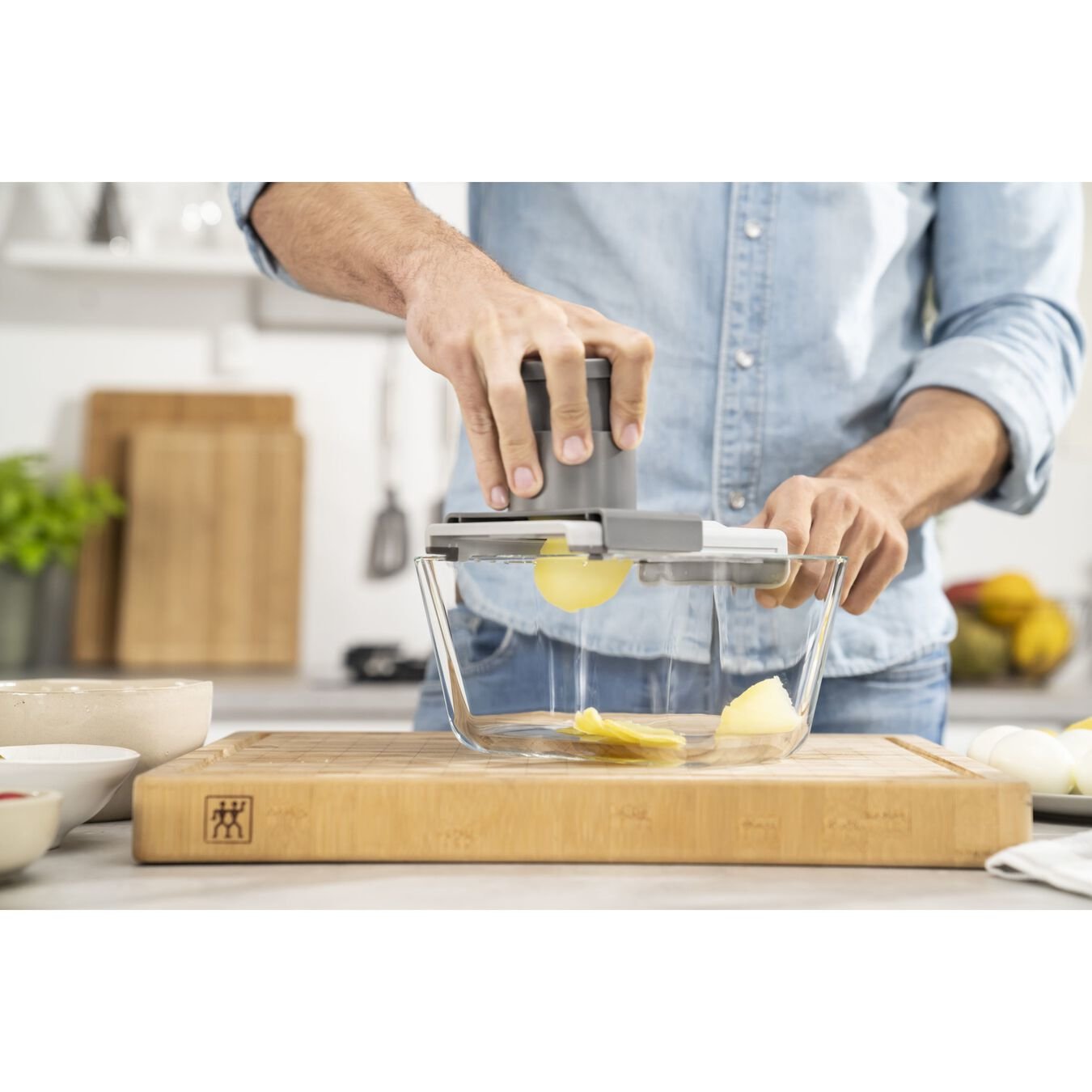 EAN 4009839641206 - ZWILLING 36610-004-0 cortador de verduras en espiral o rallador manual Rallador plano Gris imagen 8