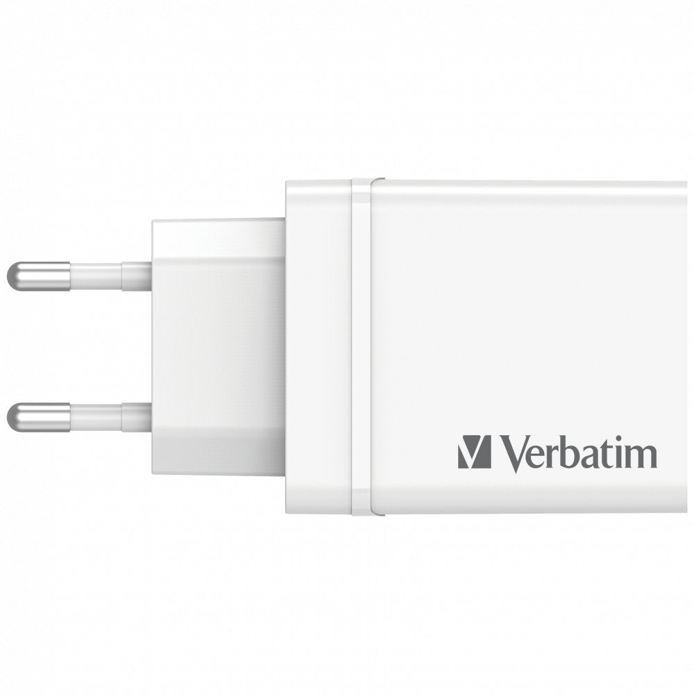 Cargador De Pared Verbatim Chr-30eu2 1xusb Tipo-C 3xusb 30w