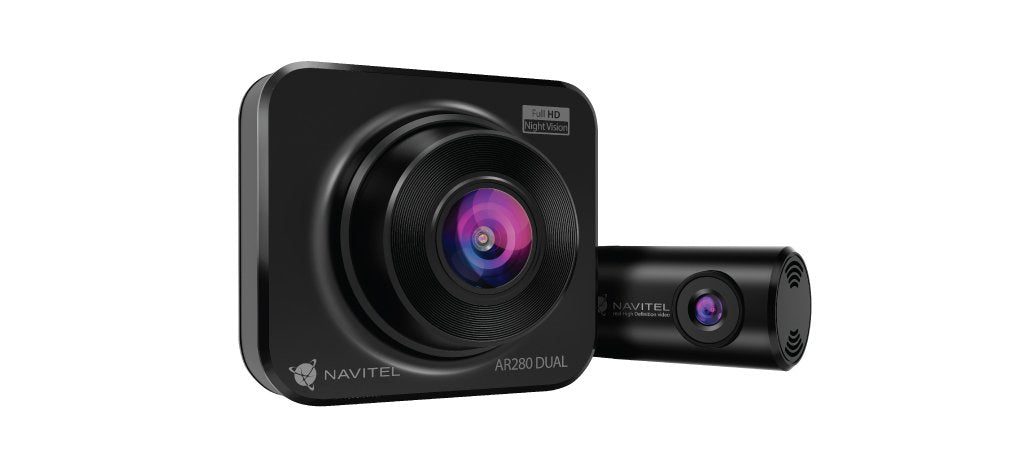 Cámara Retrovisor Navitel Ar280 Dashcam Dual Adicional
