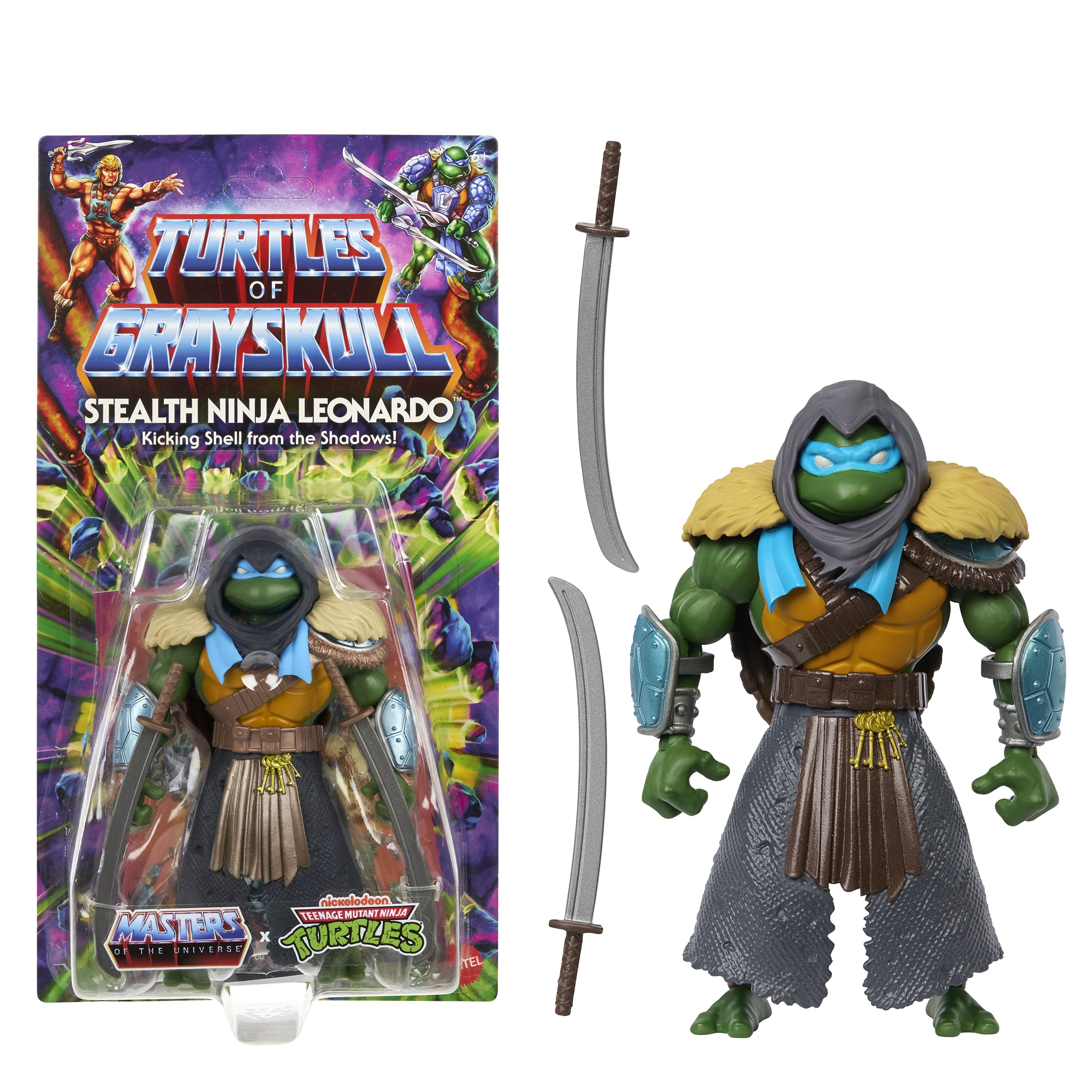 EAN 0194735190324 - Masters of the Universe Origins Turtles of Grayskull Stealth Ninja imagen 6