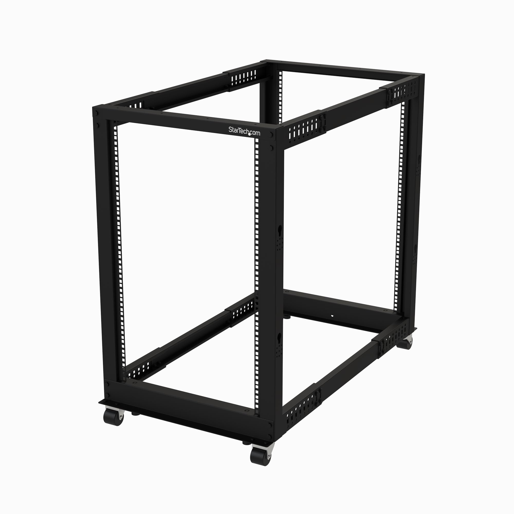 Startech.Com Rack De Marco Abierto De 18u - De 4 Columnas - De Profundidad Ajustable