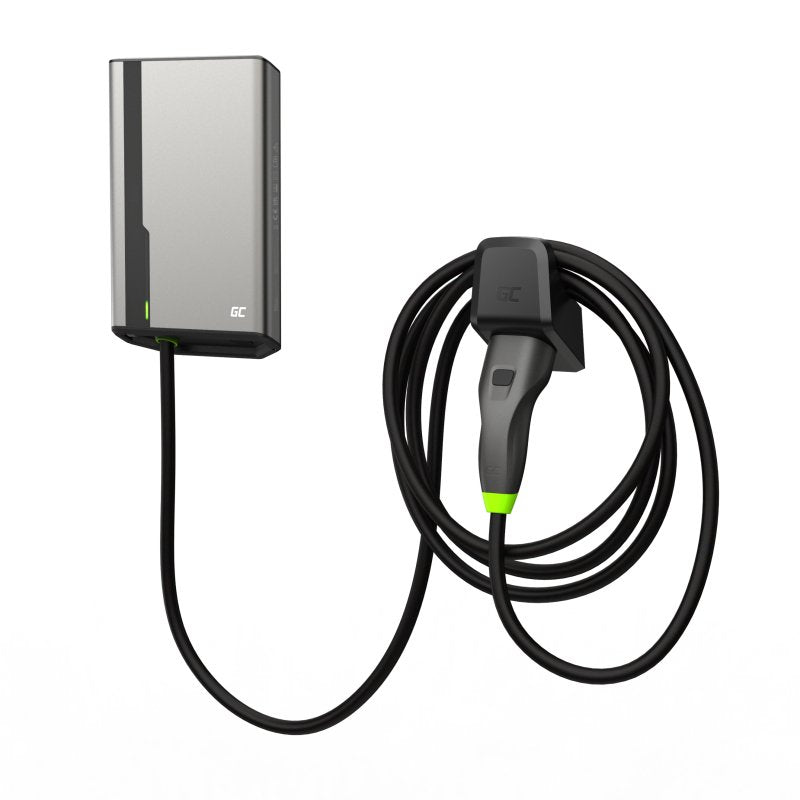 EAN 5904326374669 - Green Cell EVGC021A2275 estación de carga para vehículo eléctrico Gris Aluminio Pared 3 Pantalla incorpor imagen 4