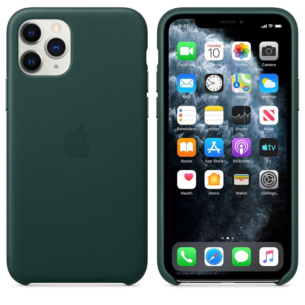 Apple Iphone 11 Pro Leather Case Forest Green