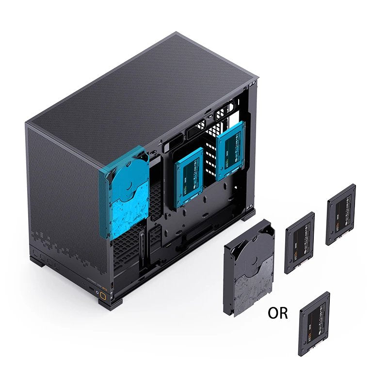 Jonsbo D32 Std Pc Case Matx Black