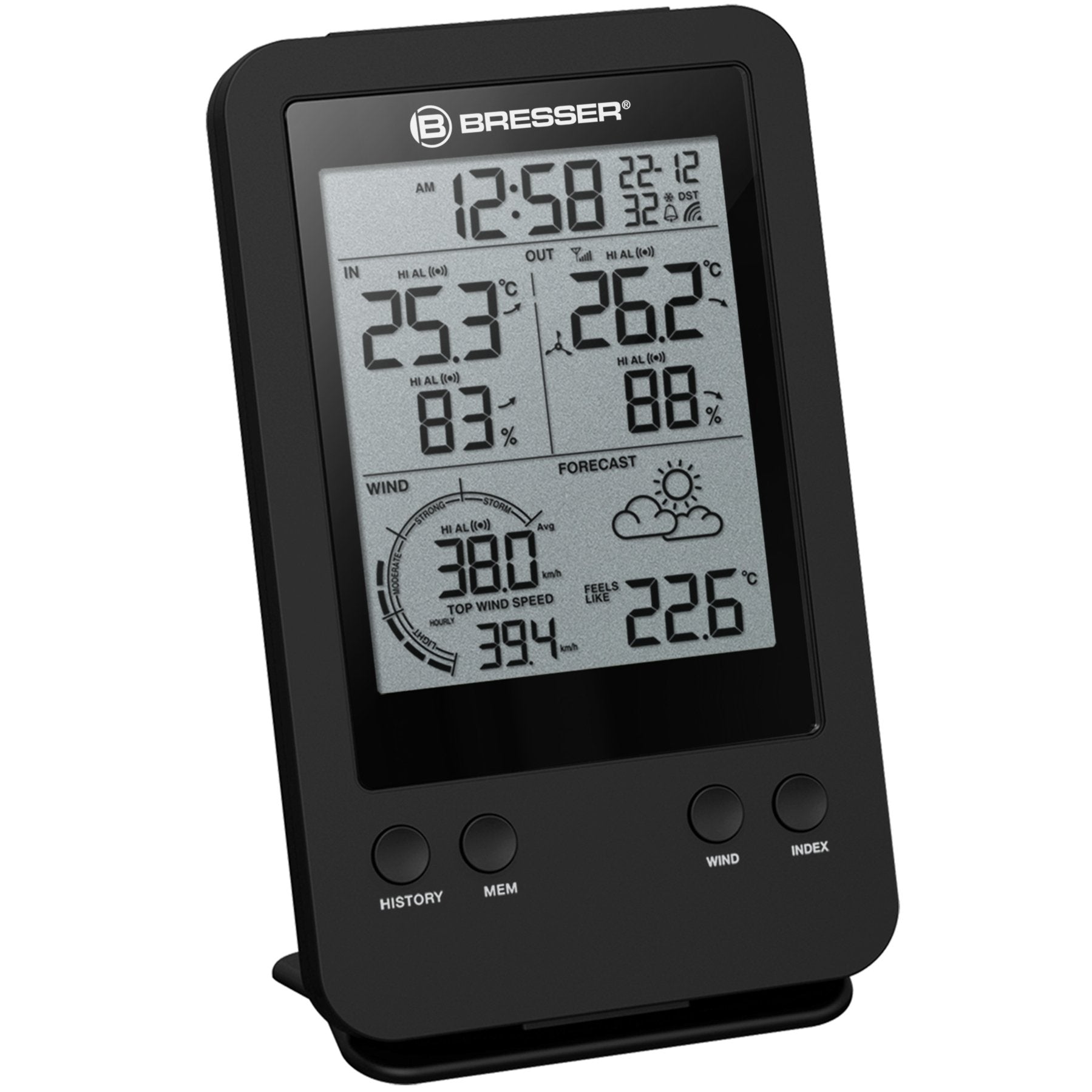 EAN 4007922051369 - Bresser Optics 7002531 estación meteorológica digital Negro LCD Batería imagen 3