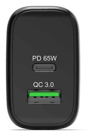 Port Wall Gan Charger Usb-C & Usb-A Pd 65w & 30w Eu