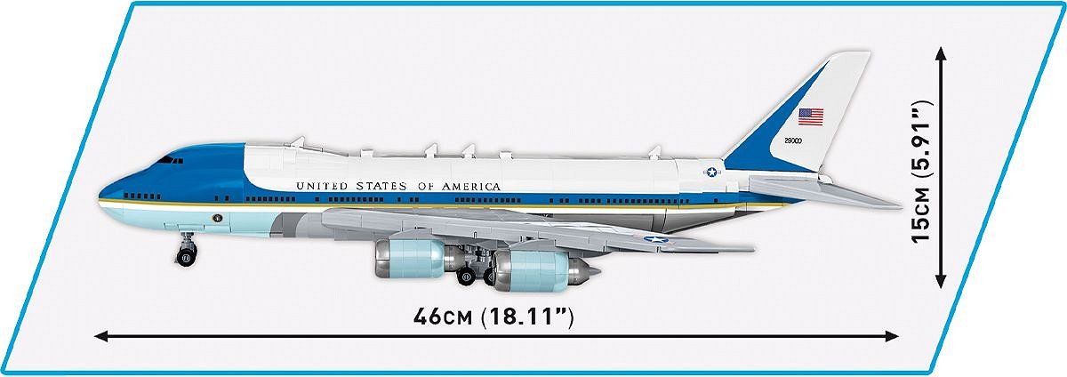 Cobi Boeing 747 Air Force One Cobi-26610