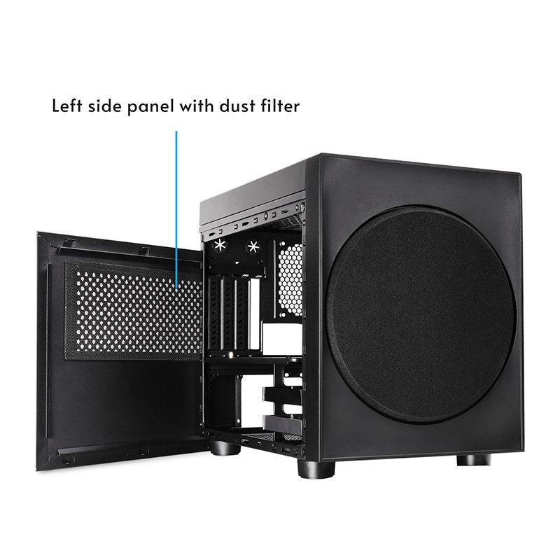 EAN 0753263079275 - Chieftec CI-03B-OP carcasa de ordenador Cubo Negro imagen 10