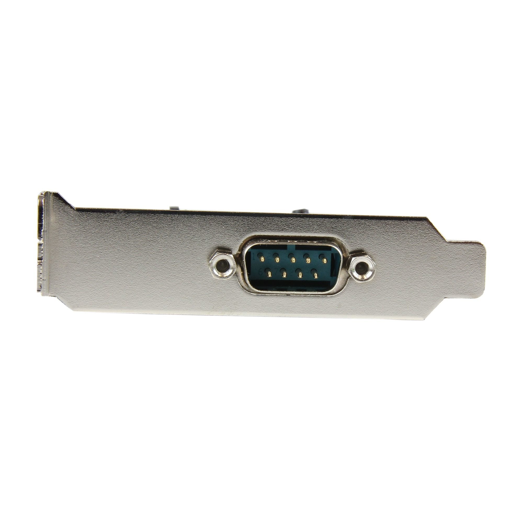 Startech Tarjeta Pci Express Perfil Bajo Puerto Serie Rs232 Db9 Uart 16550â Pex1s553lp