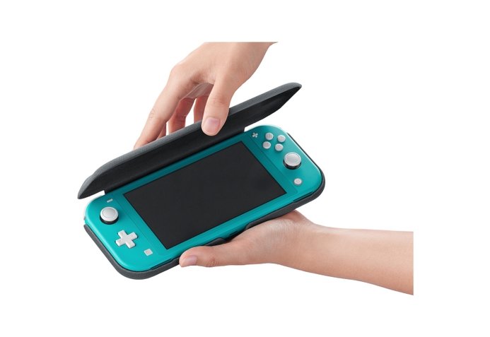 Funda Nintendo Switch Lite Gris Funda Plegable Y Protector De Pantalla. 10002758