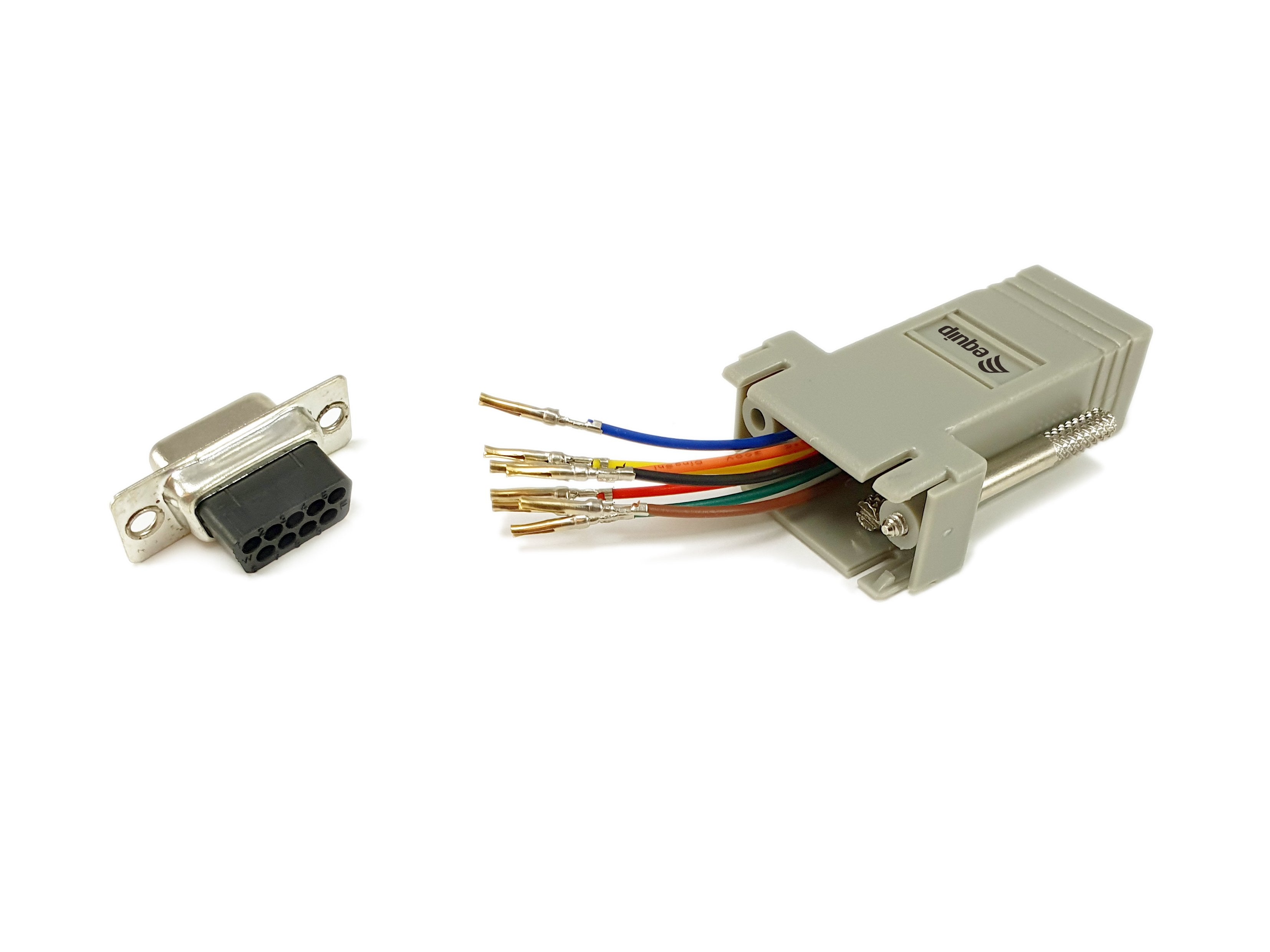 Equip Adaptador Db9 -> Rj45 Adaptador H H Tia Eia-561