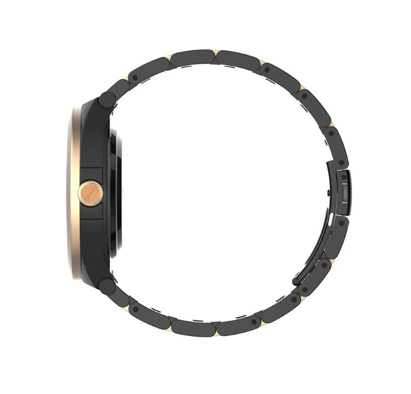 EAN 5908235979168 - MaxCom FW76 Gal 3,02 cm (1.19") AMOLED 42 mm Digital 390 x 390 Pixeles Pantalla táctil Oro, Negro imagen 3