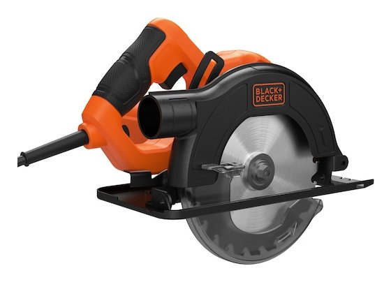 Sierra De Mesa Black Decker Cs 1200-Qs De 1200 W Y 165 Mm, Color Naranja Y Negro.