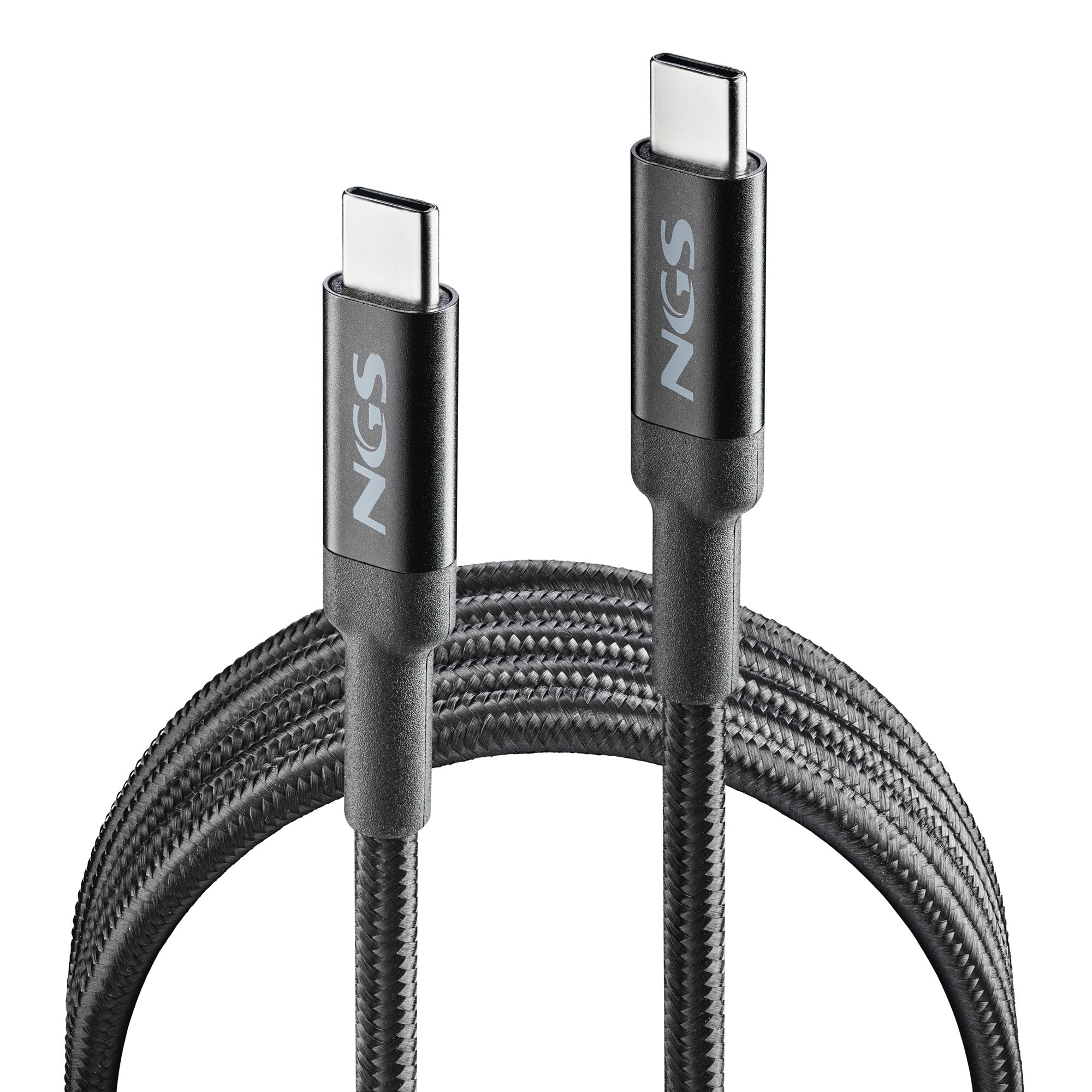 EAN 8435430625875 - NGS KNOT 100W-3 cable USB USB 2.0 3 m USB C Negro imagen 1