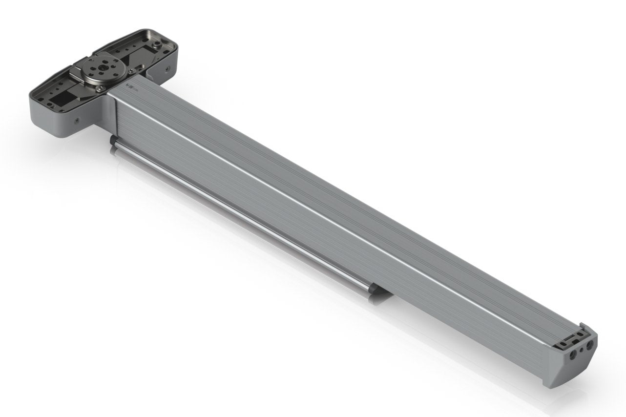 A Single-Latched Bar Installed On Emergency Exit