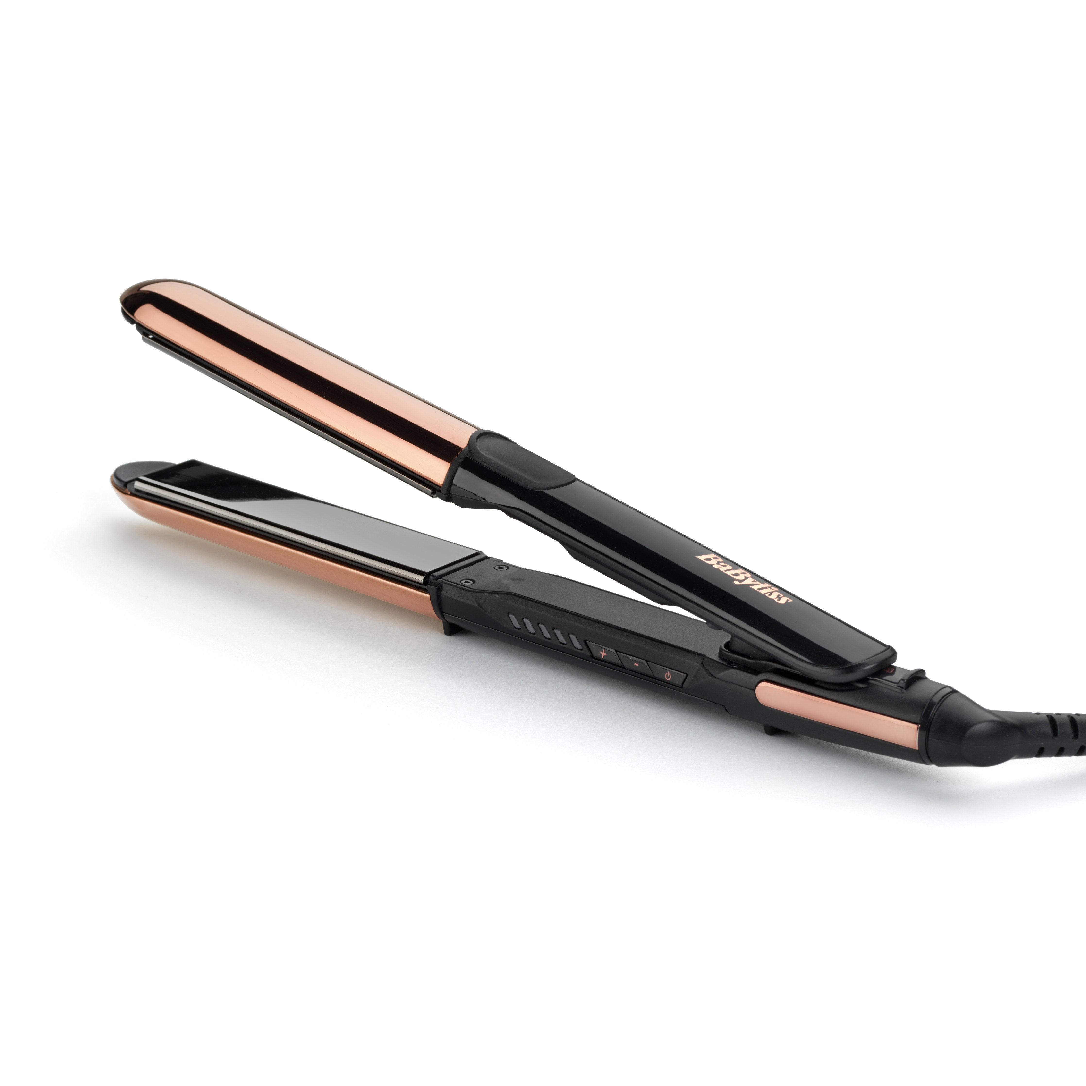 Plancha De Pelo Babyliss Straight & Curl Brilliance Negro
