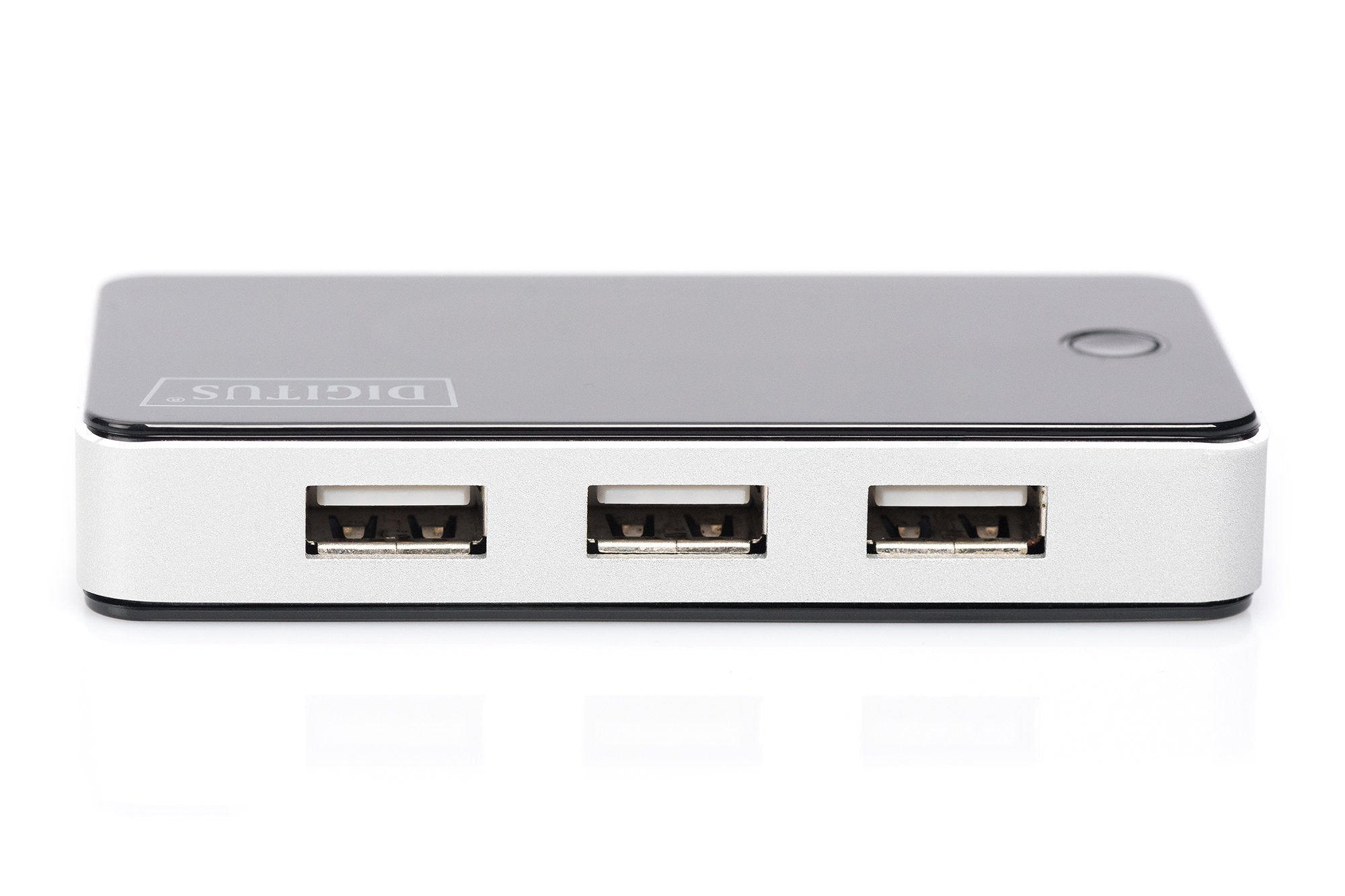 EAN 4016032318859 - Digitus DA-70222 hub de interfaz 480 Mbit/s Negro, Plata imagen 3