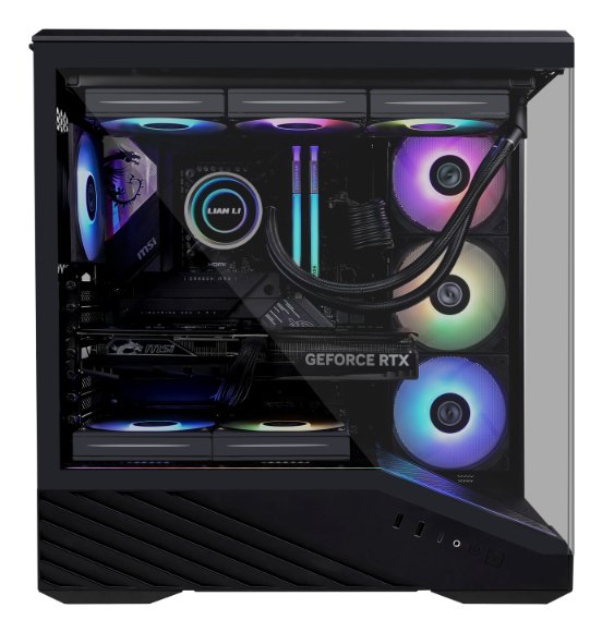 EAN 4718466017901 - Lian Li Vector V100 Midi Tower Negro, Transparente imagen 7