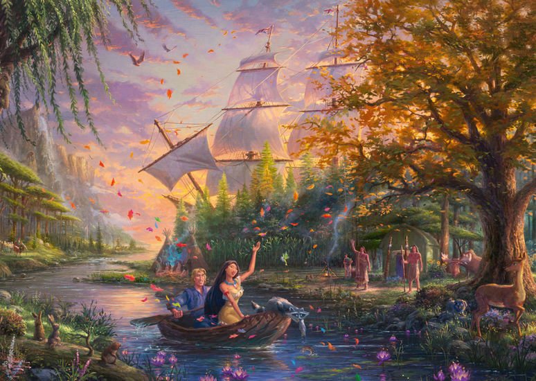 EAN 4001504596880 - Schmidt Spiele Disney Pocahontas Puzle de figuras 1000 pieza(s) Dibujos imagen 2
