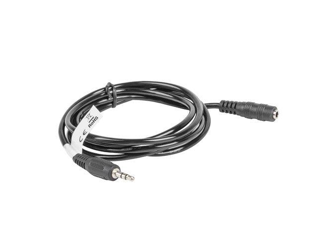 Lanberg Cable Estereo Ca-Mjfj-10cc-0015-Bk Jack 3.5mm Macho A Jack 3.5mm Hembra,1.5 Metros