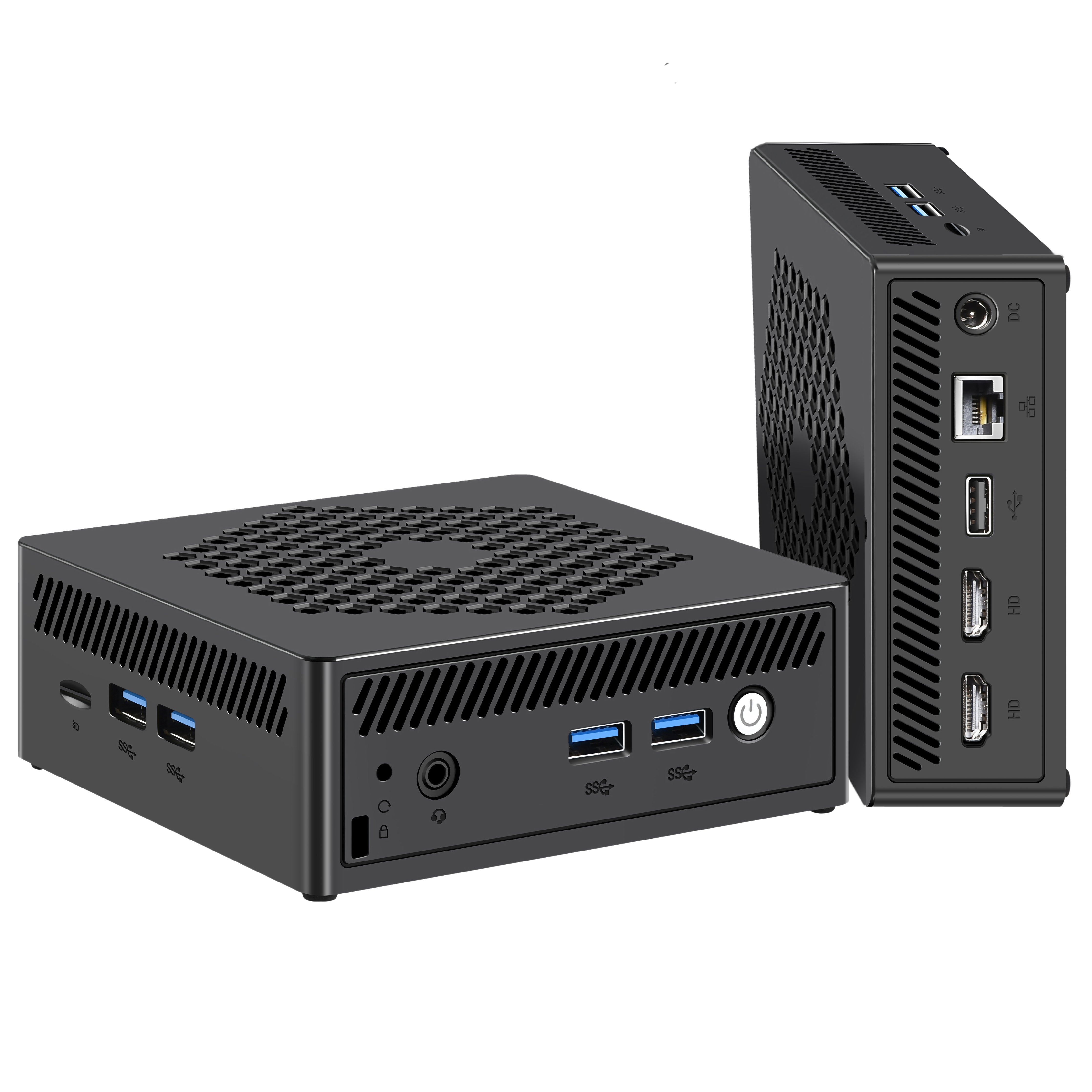 EAN 8436588882721 - Leotec LEMPC12 PC/estación de trabajo barebone Cubo Negro imagen 1