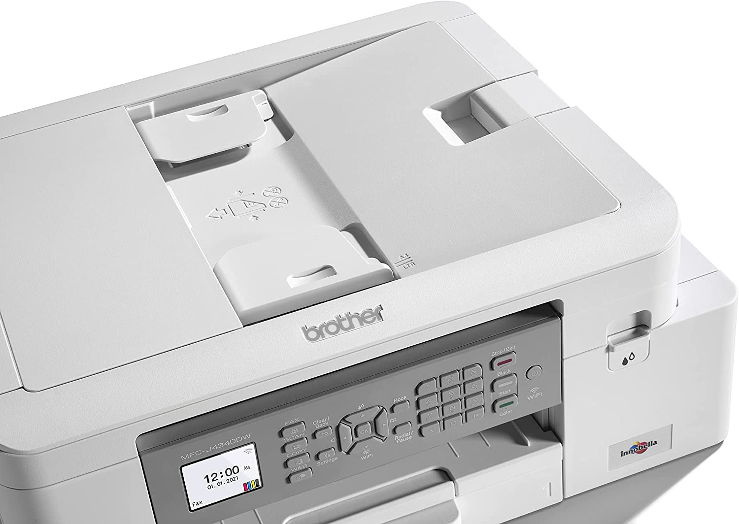 Multifunción Brother Mfc-J4340dw Wifi Fax Dúplex Blanca