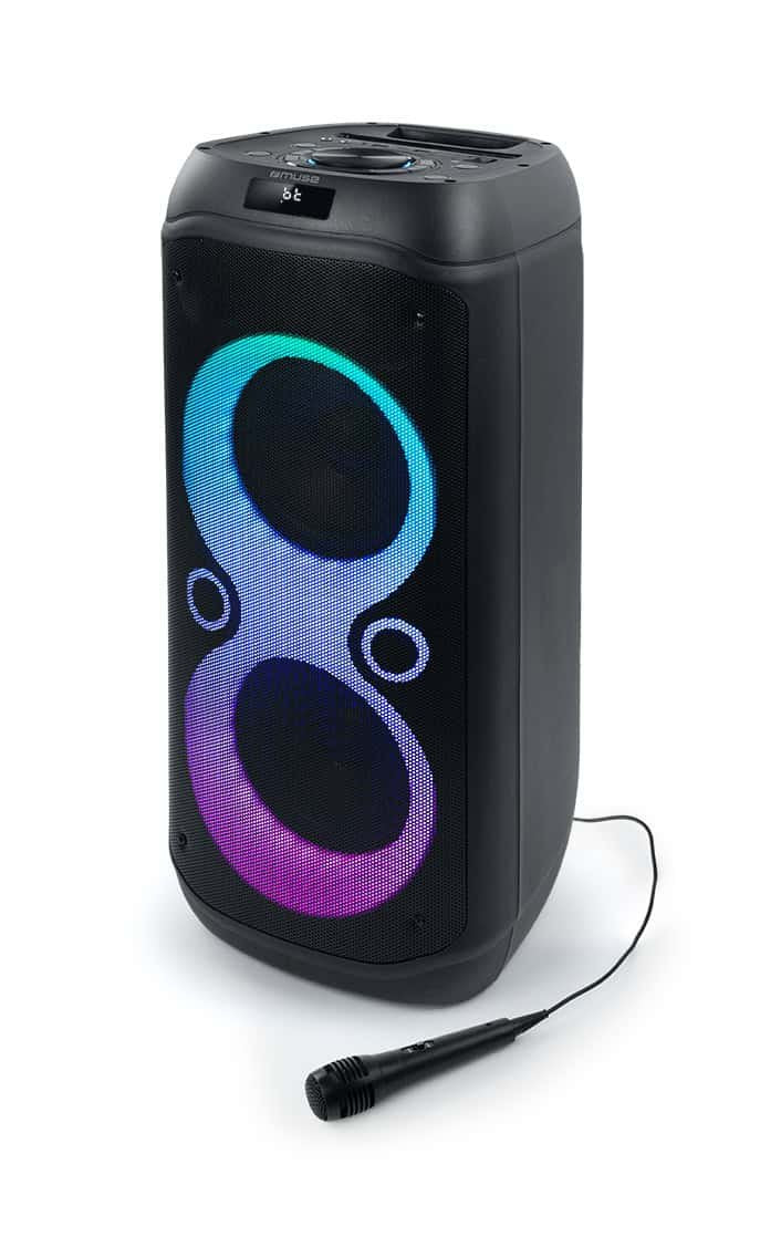 EAN 3700460209421 - Muse M-1937 DJ altavoz portátil o de fiesta Altavoz para fiestas Negro 600 W imagen 1