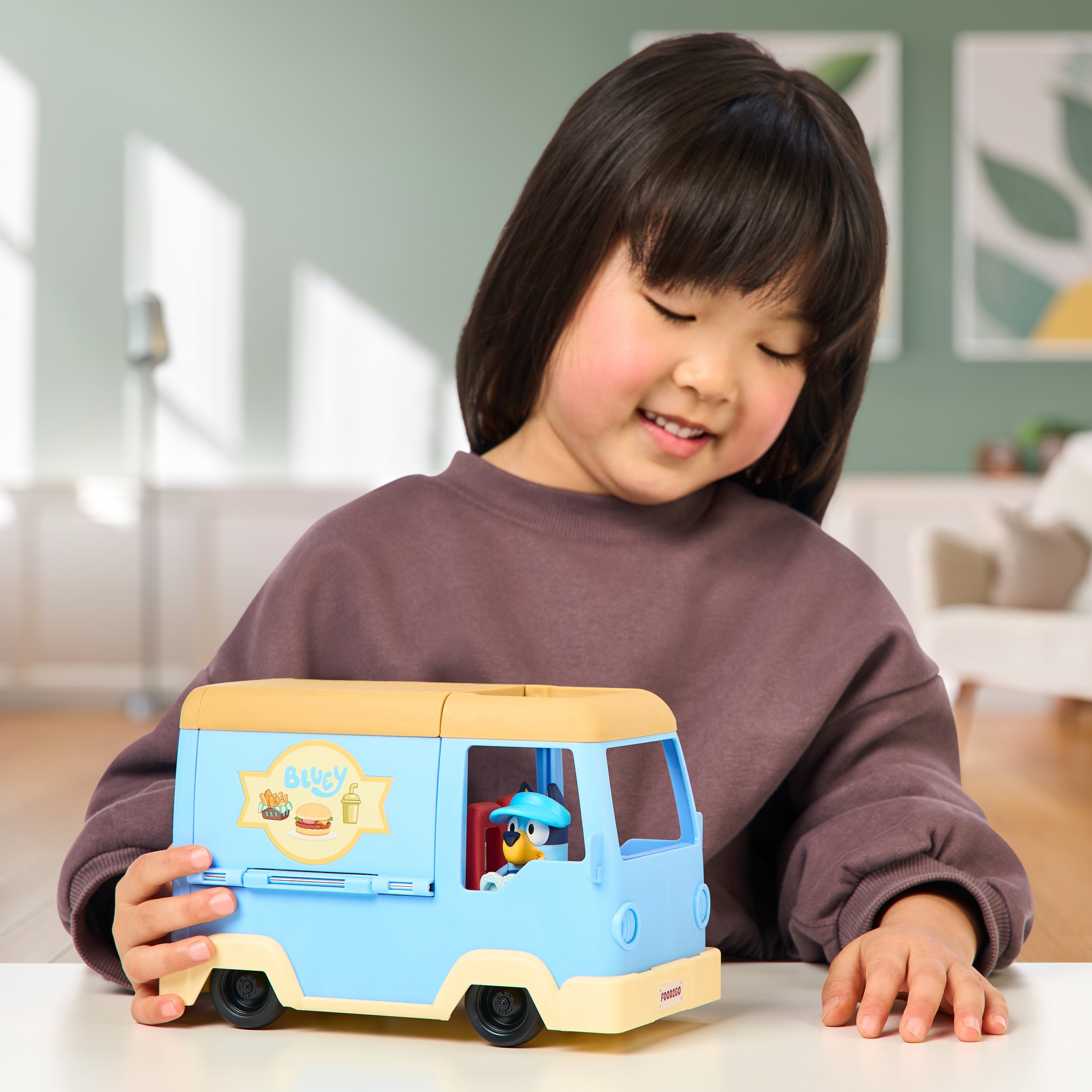 Moose Toys Bluey - Lets Play Chef Food Truck Juego, Vehículo De Juguete 18919