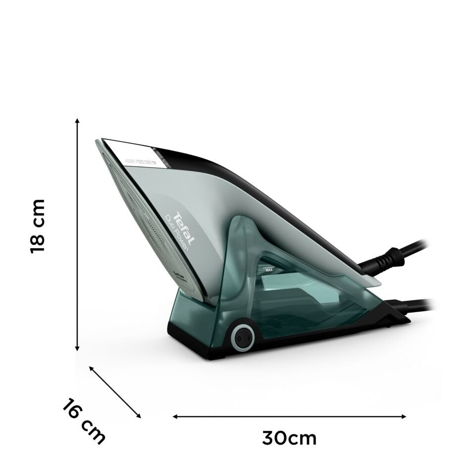 Tefal Jf4031e0 2-In-1 Vertical Steam Iron, Verde & Black
