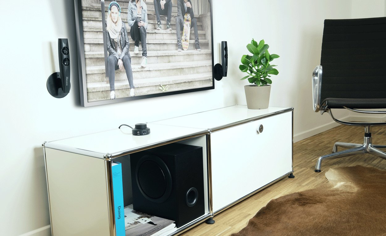 EAN 4039039662114 - Wavemaster Stax BT conjunto de altavoces Universal Negro 2.1 canales 20 W Bluetooth imagen 6