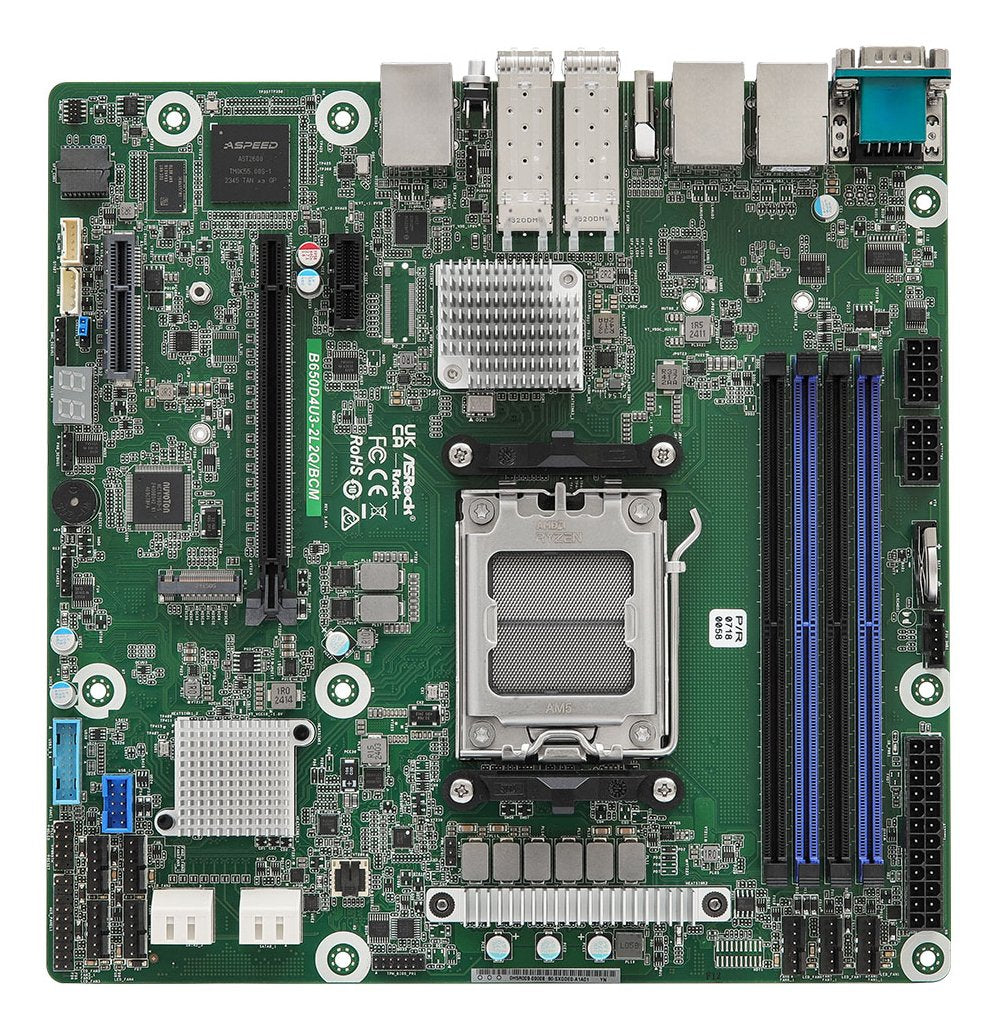 EAN 4711430522968 - Asrock B650D4U3-2L2Q/BCM placa base AMD B650 Express Zócalo AM5 micro ATX imagen 1
