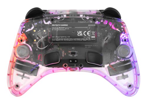 Deltaco Nintendo Switch Bluetooth Contr. Transparent