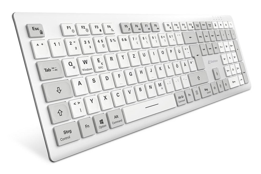 EAN 4044951042340 - Sharkoon OfficePal K30W wh teclado Hogar / Oficina USB QWERTZ Alemán Blanco imagen 1