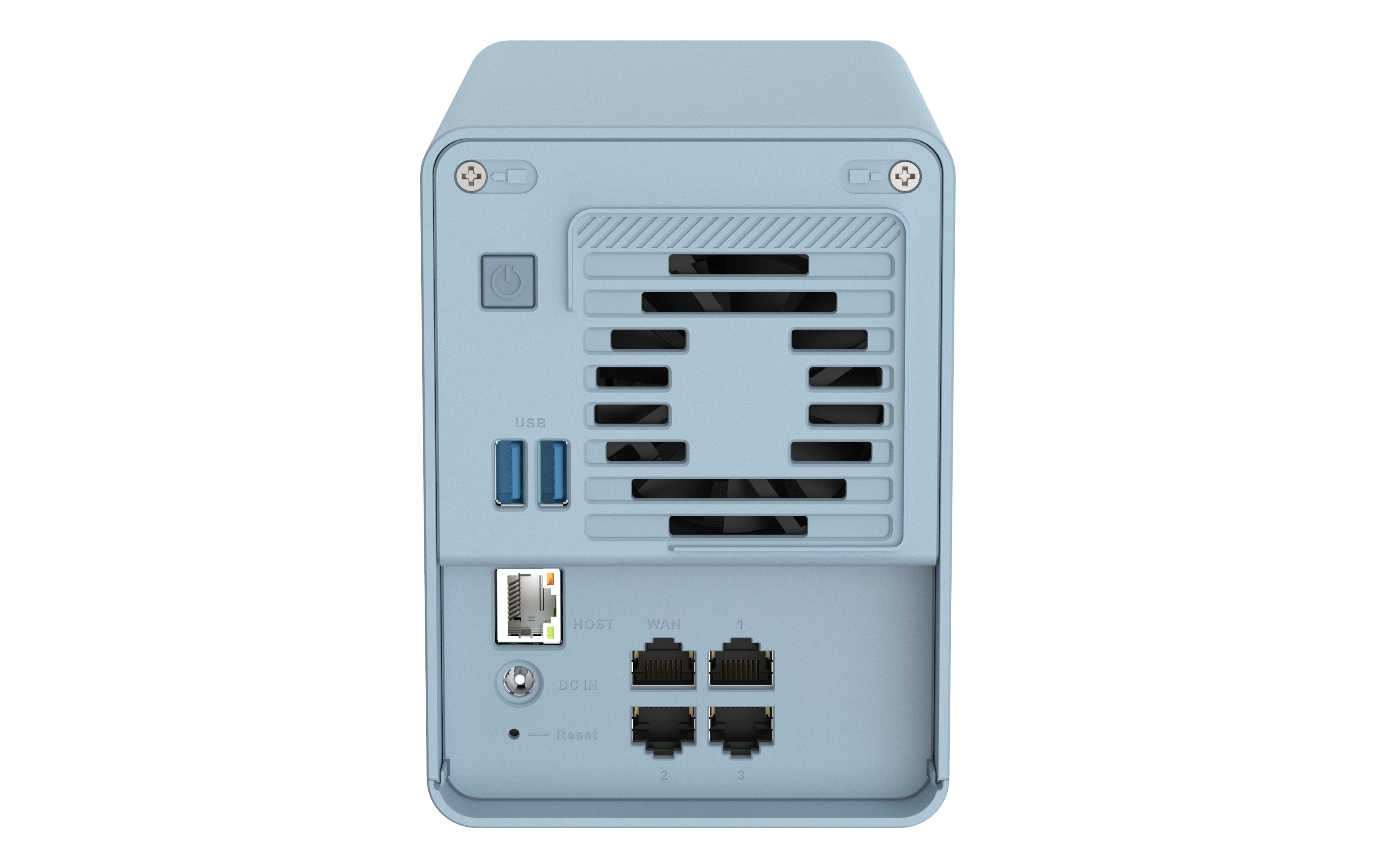 EAN 4713213518243 - QNAP QMiroPlus-201W NAS Escritorio Intel® Celeron® J4125 4 GB DDR4 0 TB QNAP Turbo System Azul imagen 5