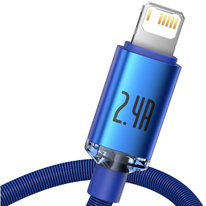 EAN 6932172602697 - Baseus CAJY000003 cable de conector Lightning 1,2 m Azul imagen 3
