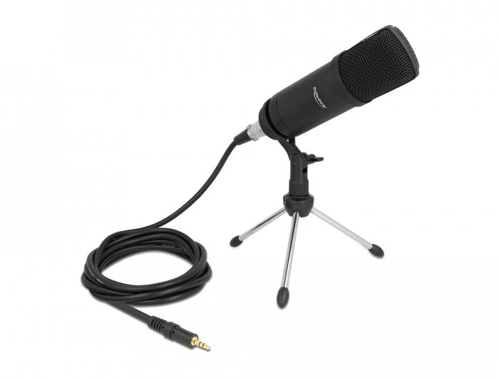 EAN 4043619666409 - DeLOCK 66640 micrófono Negro Micrófono para PC imagen 1