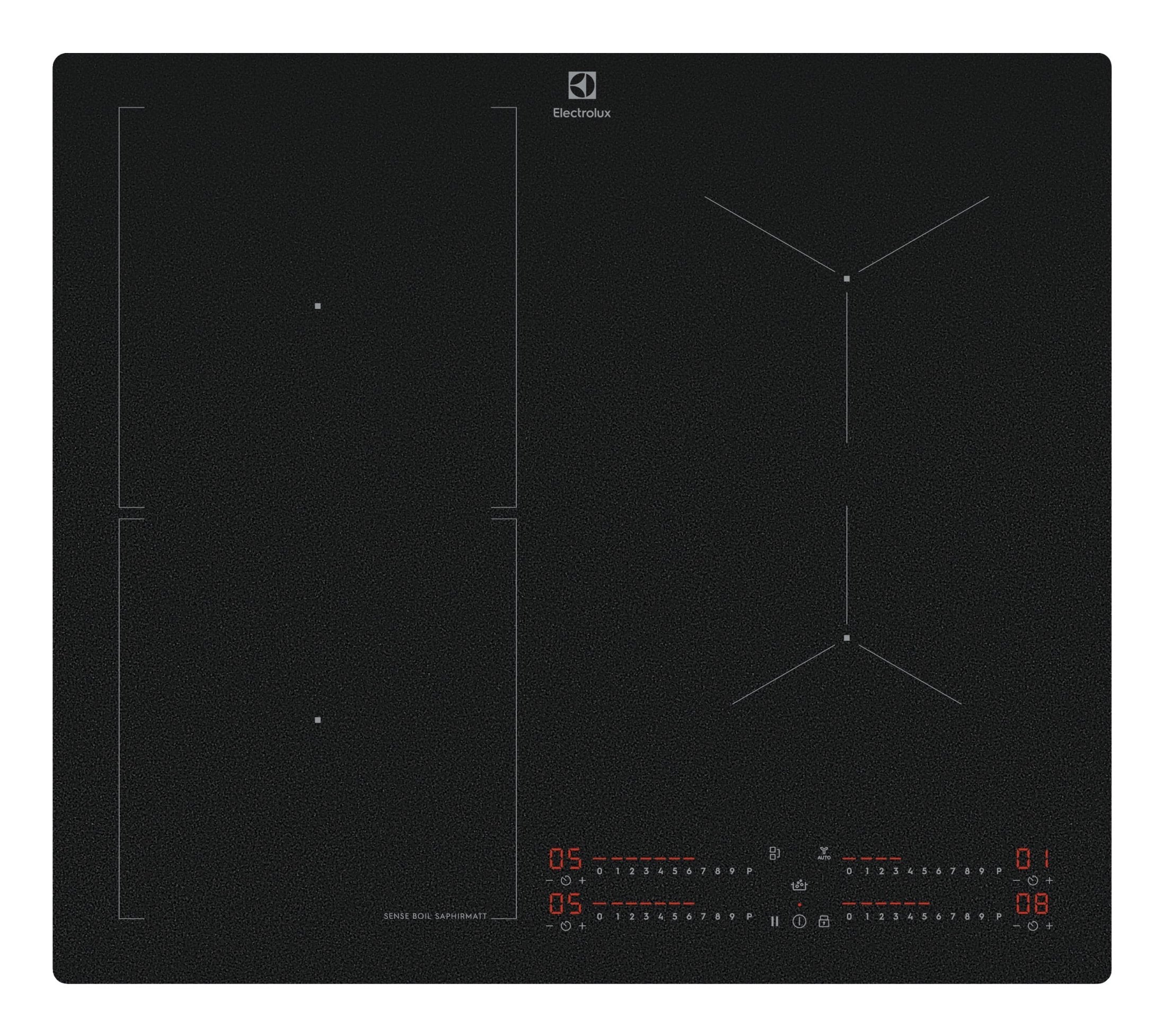 EAN 7333394049441 - Electrolux EIS62453IZ Negro Integrado 60 cm Con placa de inducción 4 zona(s) imagen 14