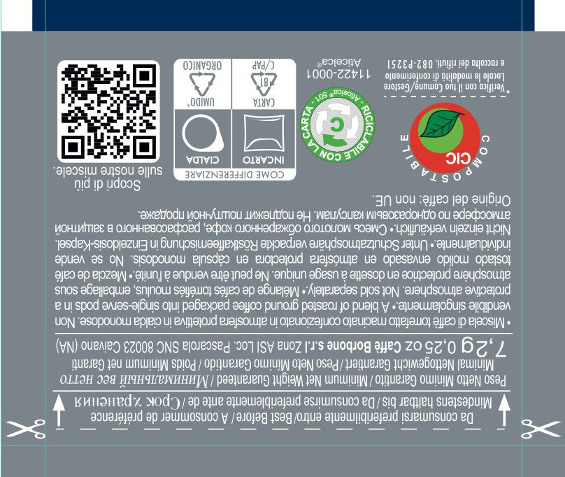 EAN 8034028337307 - Caffè Borbone Miscela Decisa Dosis de café 120 pieza(s) imagen 3