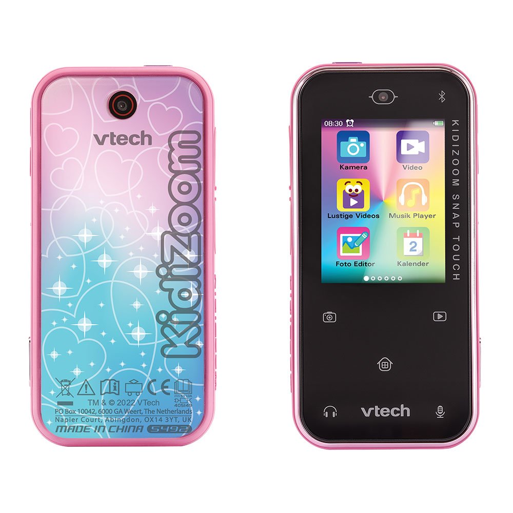Cámara Vtech Kidizoom Snap Touch Digital Rosa 80-549254
