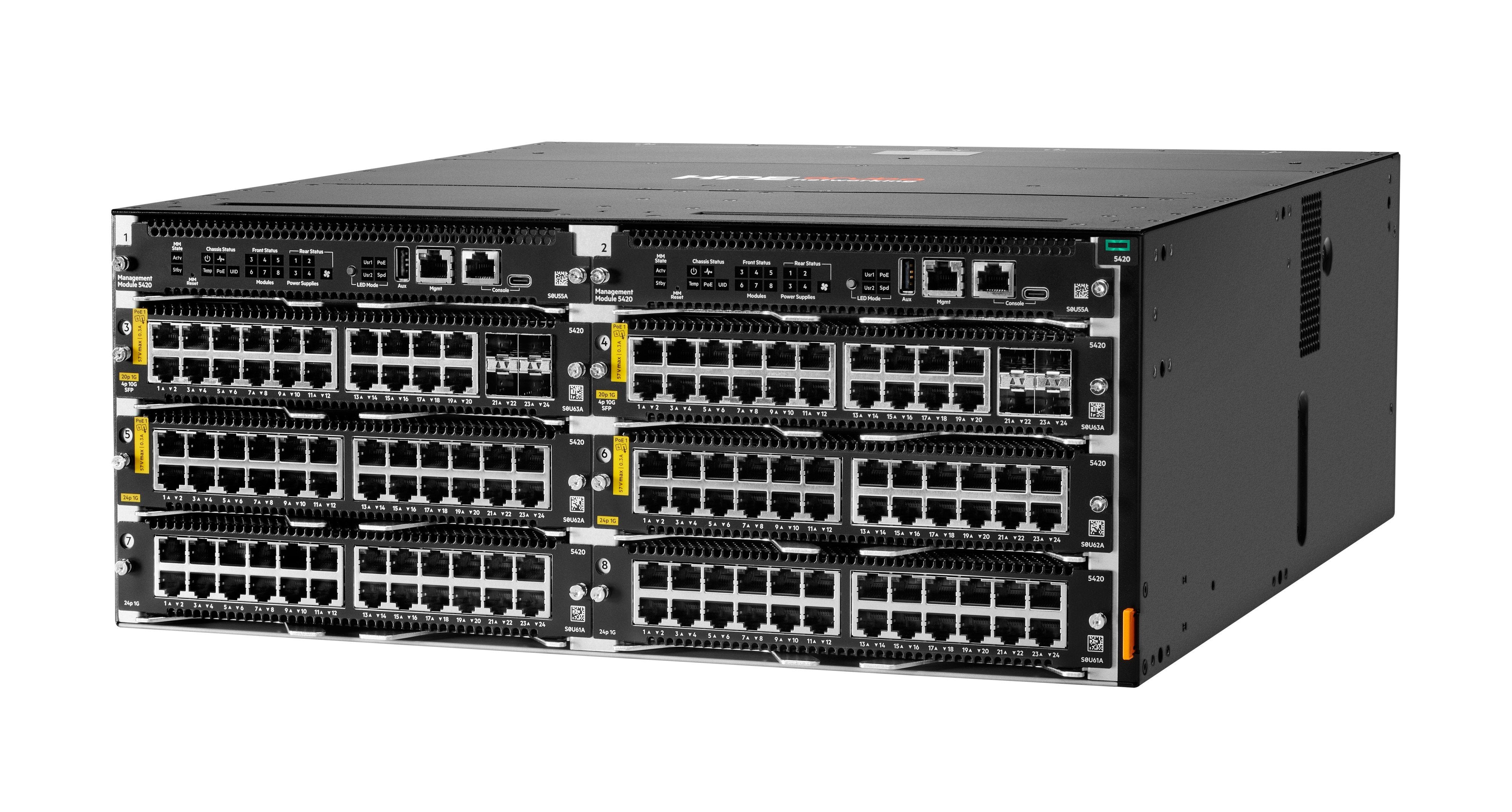 EAN 190017650579 - HPE Aruba Networking CX 5420 6-slot Switch imagen 2