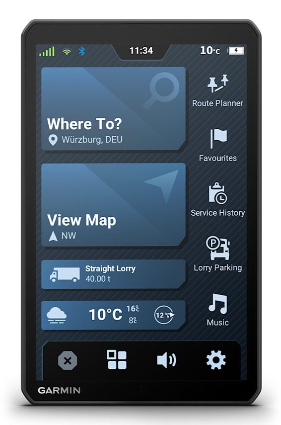 EAN 0753759335427 - Garmin dēzl LGV820 navegador Fijo 20,3 cm (8") TFT Pantalla táctil 405 g Negro imagen 2