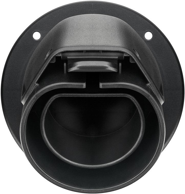 Goobay Soporte De Pared Abgewinkelt Typ 2 Elektroauto Ladecable Charging Gun Holder 2 Angled Black