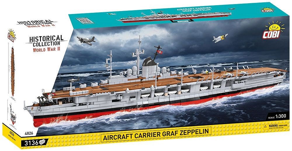 EAN 5902251048266 - COBI Aircraft Carrier Graf Zeppelin imagen 10