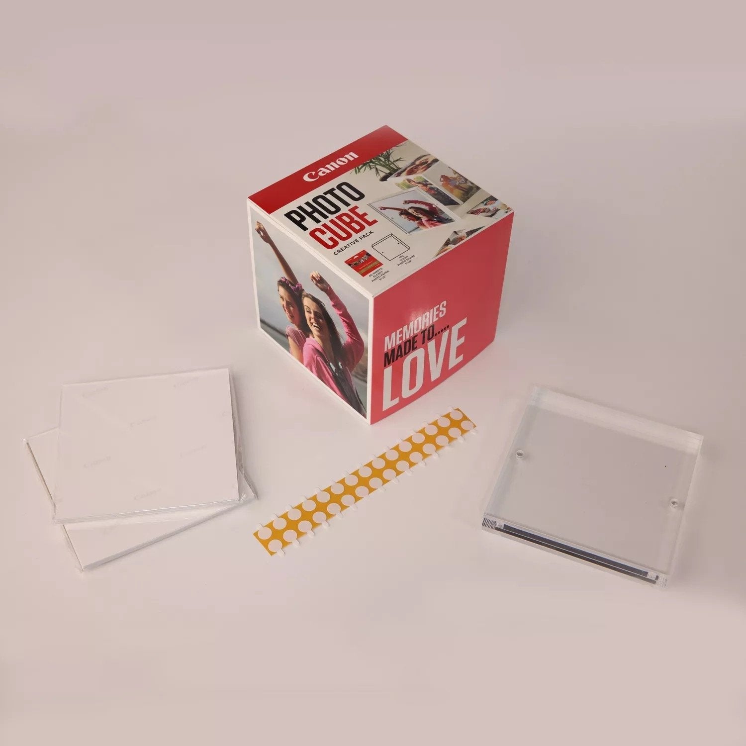 Canon Pp-201 13x13 Cm Photo Cube Creative Pack White Blue 40 Sh.